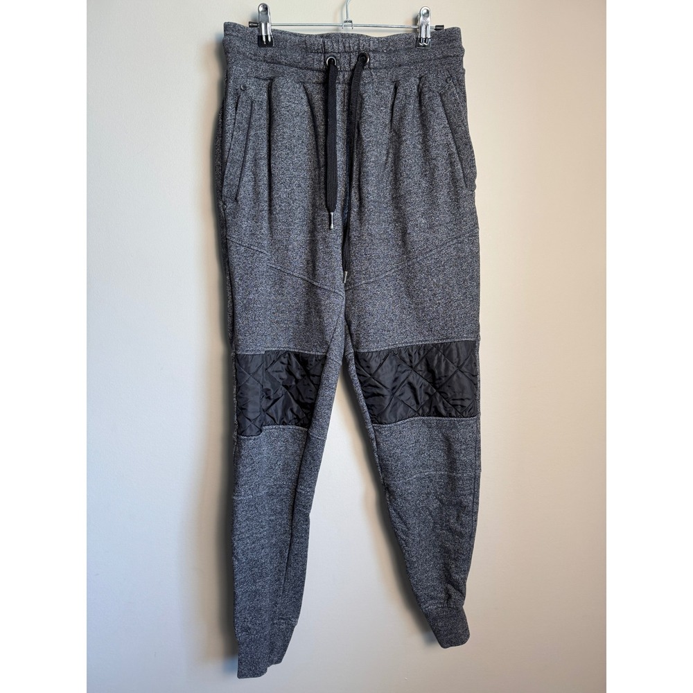 CSG Champs Sports Gear Joggers Mens M Charcoal Black Heathered Athleisure Street